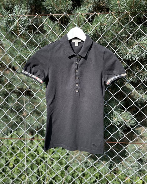 Polo triko dámské Burberry černé